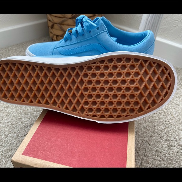 Vans Shoes Baby Blue Vans Poshmark